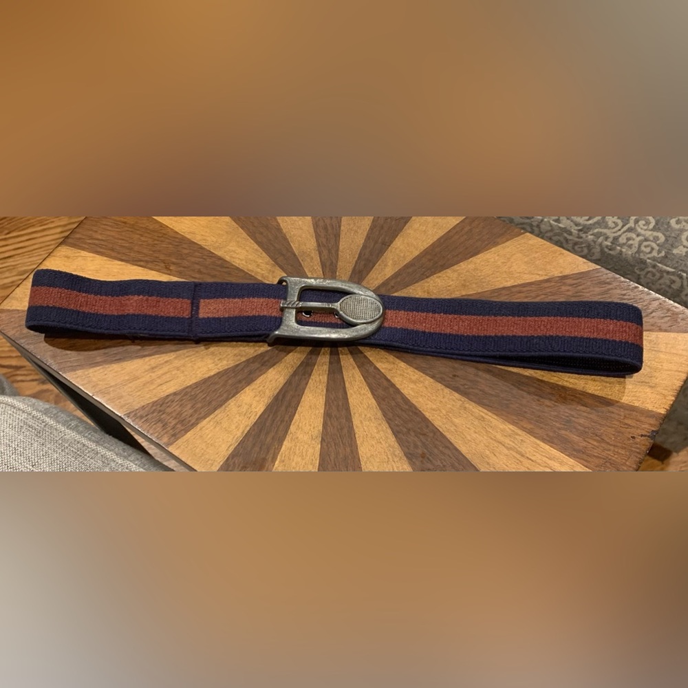 Vintage Tennis Racket Belt.
